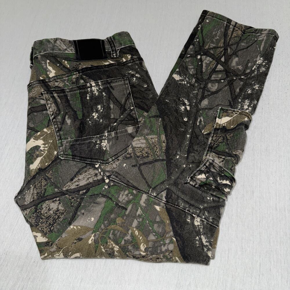 Smoke Rise Camouflage Utility Cargo Pants Men’s Size 36x32 EUC